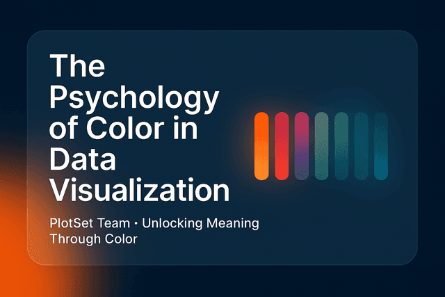 The Psychology of Color in Data Visualization | PlotSet