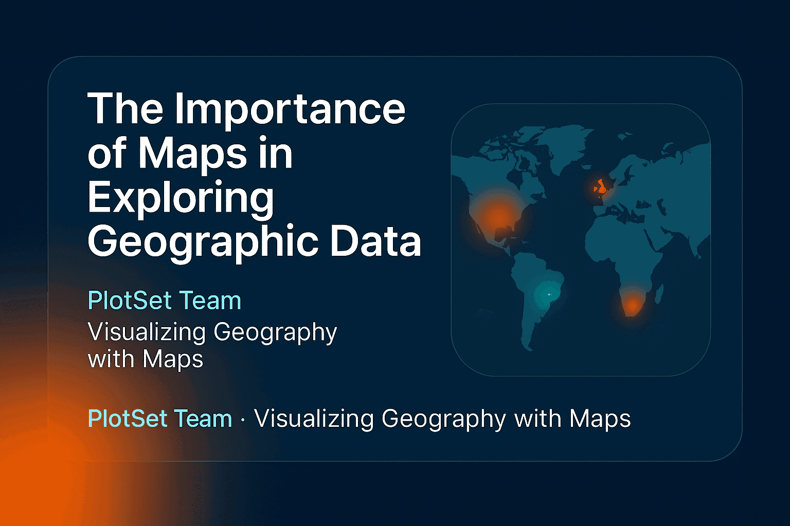 The Importance of Maps in Exploring Geographic Data