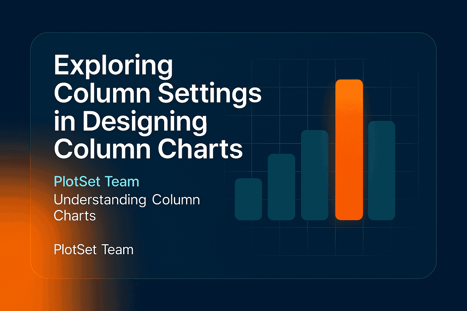 Exploring Column Settings in Designing Column Charts