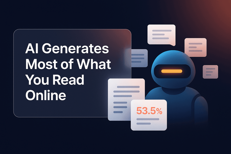 AI Generates Most of What You Read Online