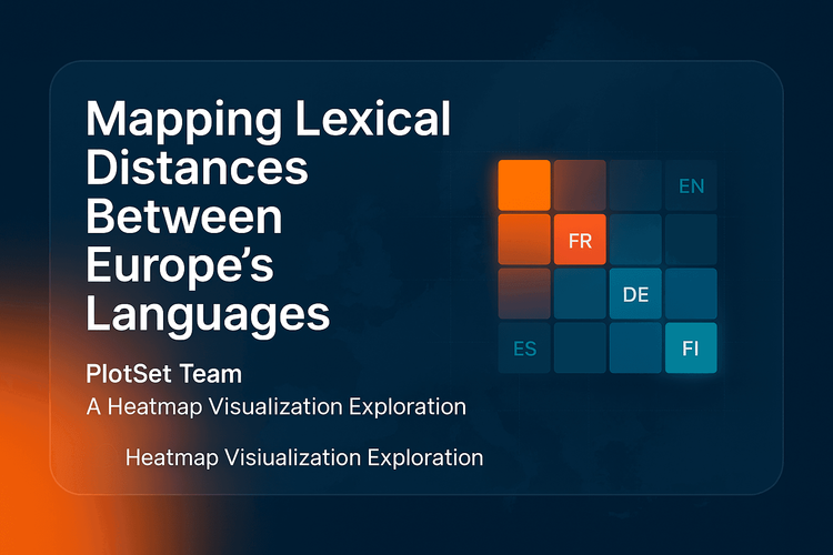 Mapping Lexical Distances Between Europe's Languages: A Heatmap Visualization Exploration