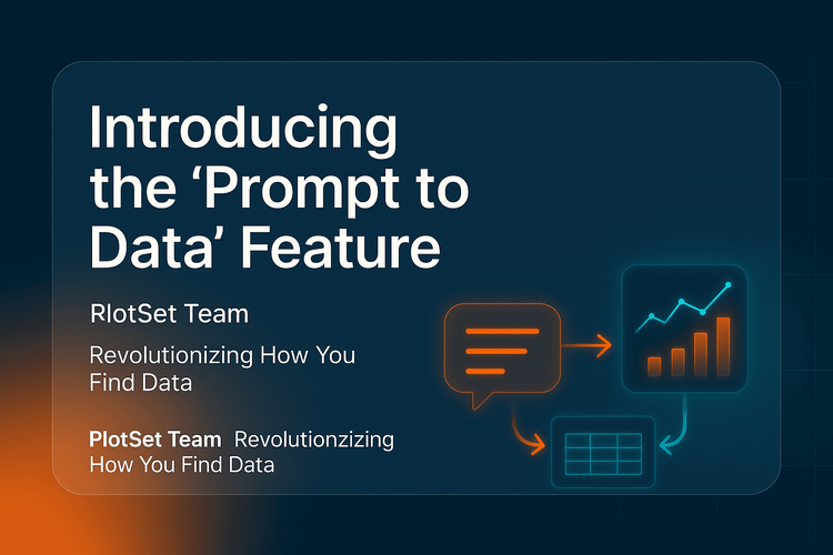 Introducing the "Prompt to Data" Feature