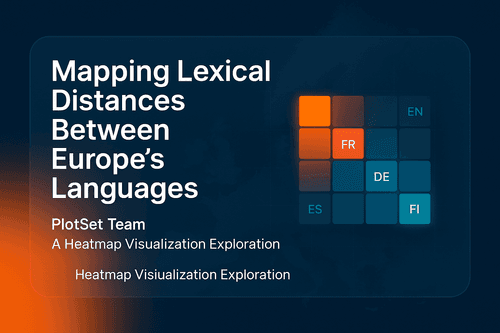 Mapping Lexical Distances Between Europe's Languages: A Heatmap Visualization Exploration