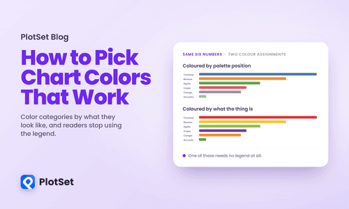 How to Choose Chart Colors That Do the Legend's Job